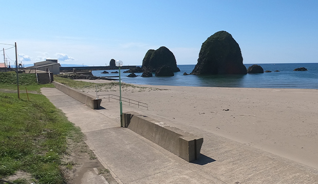 せたなの海岸